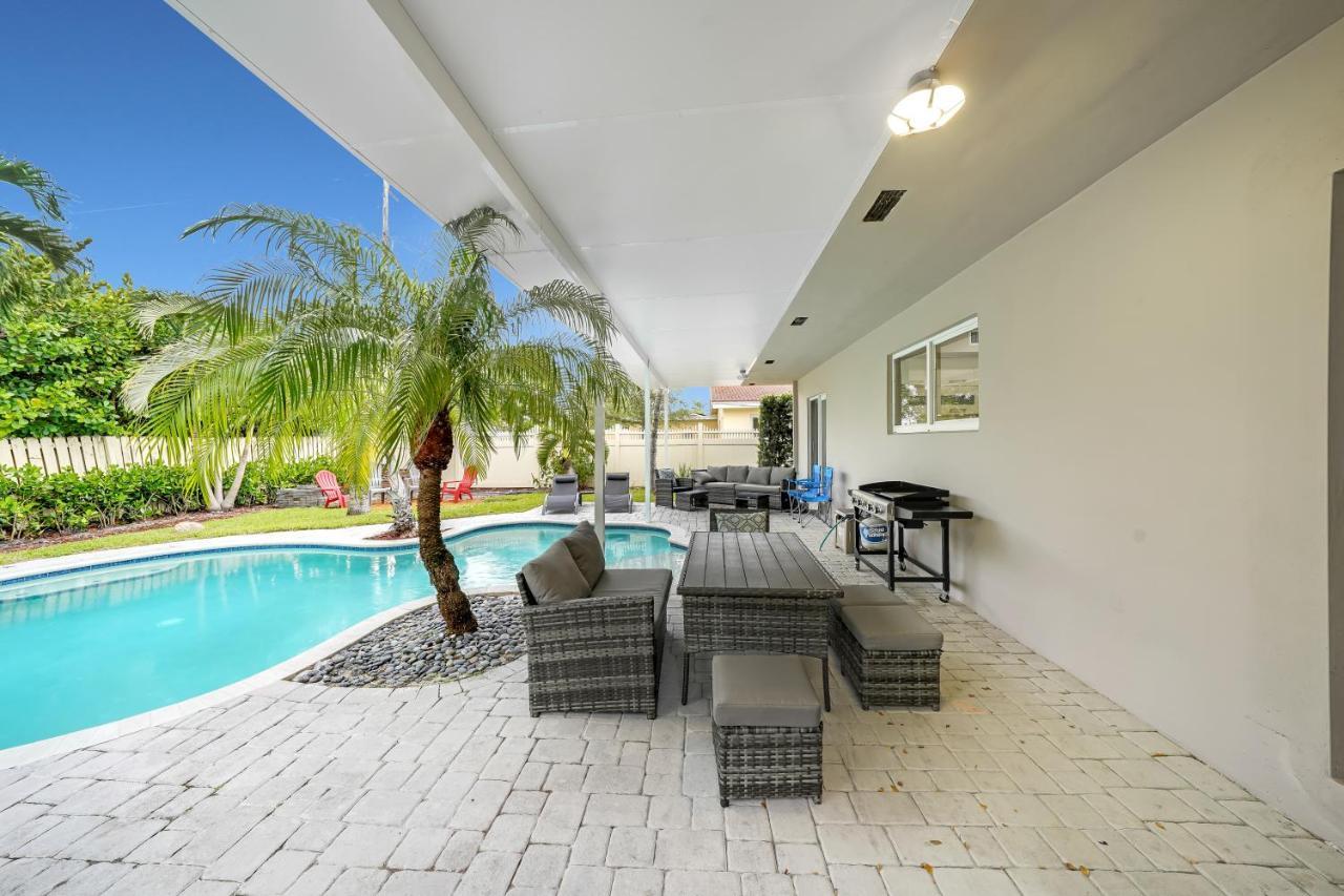 Comfortable 4 Bedroom House With Pool By Pmi Fort Lauderdale Exterior photo