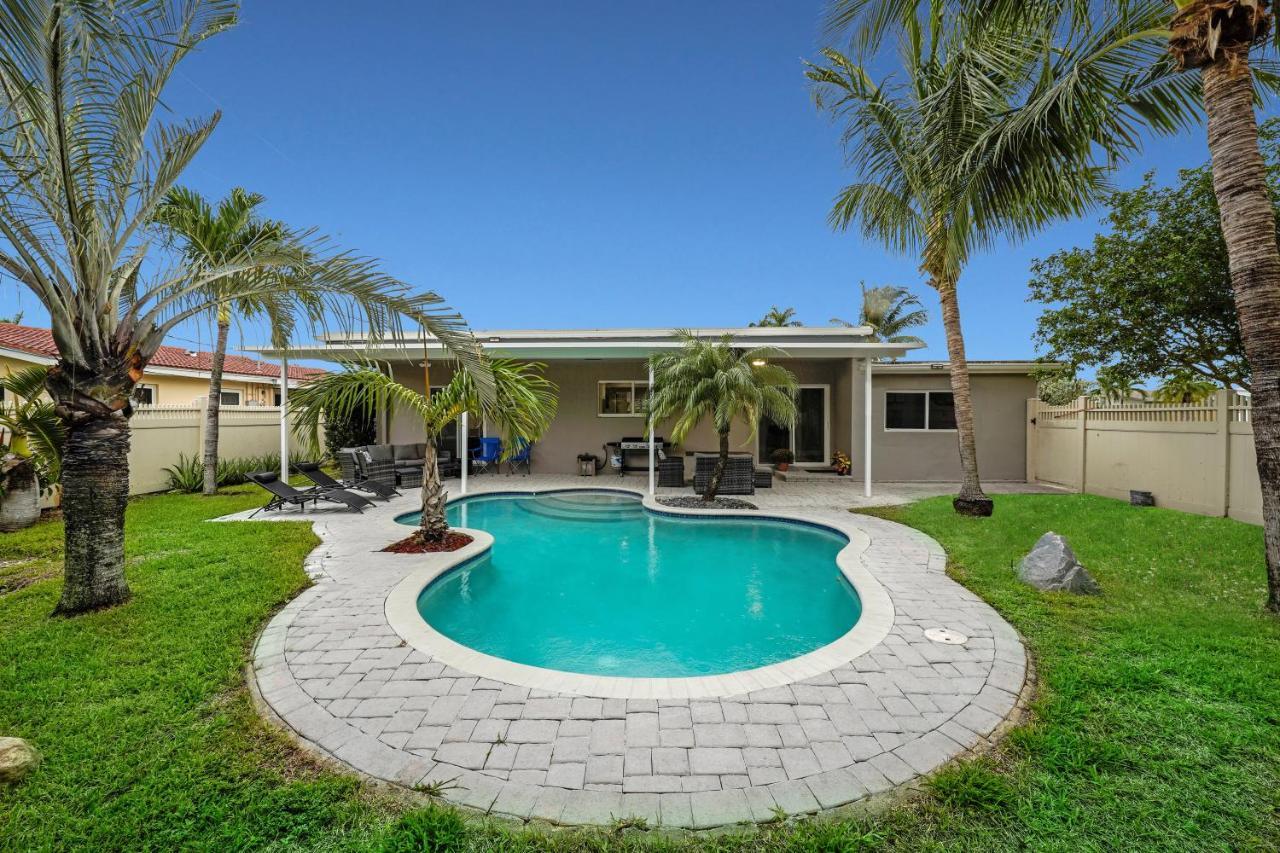 Comfortable 4 Bedroom House With Pool By Pmi Fort Lauderdale Exterior photo