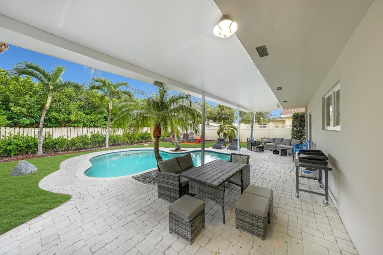 Comfortable 4 Bedroom House With Pool By Pmi Fort Lauderdale Exterior photo