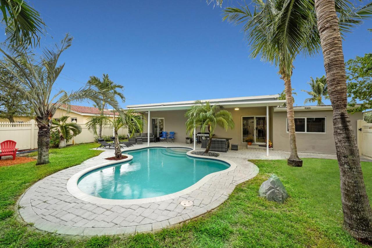 Comfortable 4 Bedroom House With Pool By Pmi Fort Lauderdale Exterior photo