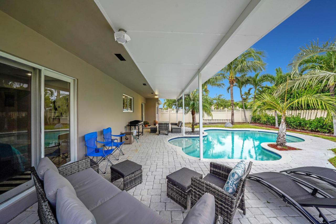 Comfortable 4 Bedroom House With Pool By Pmi Fort Lauderdale Exterior photo