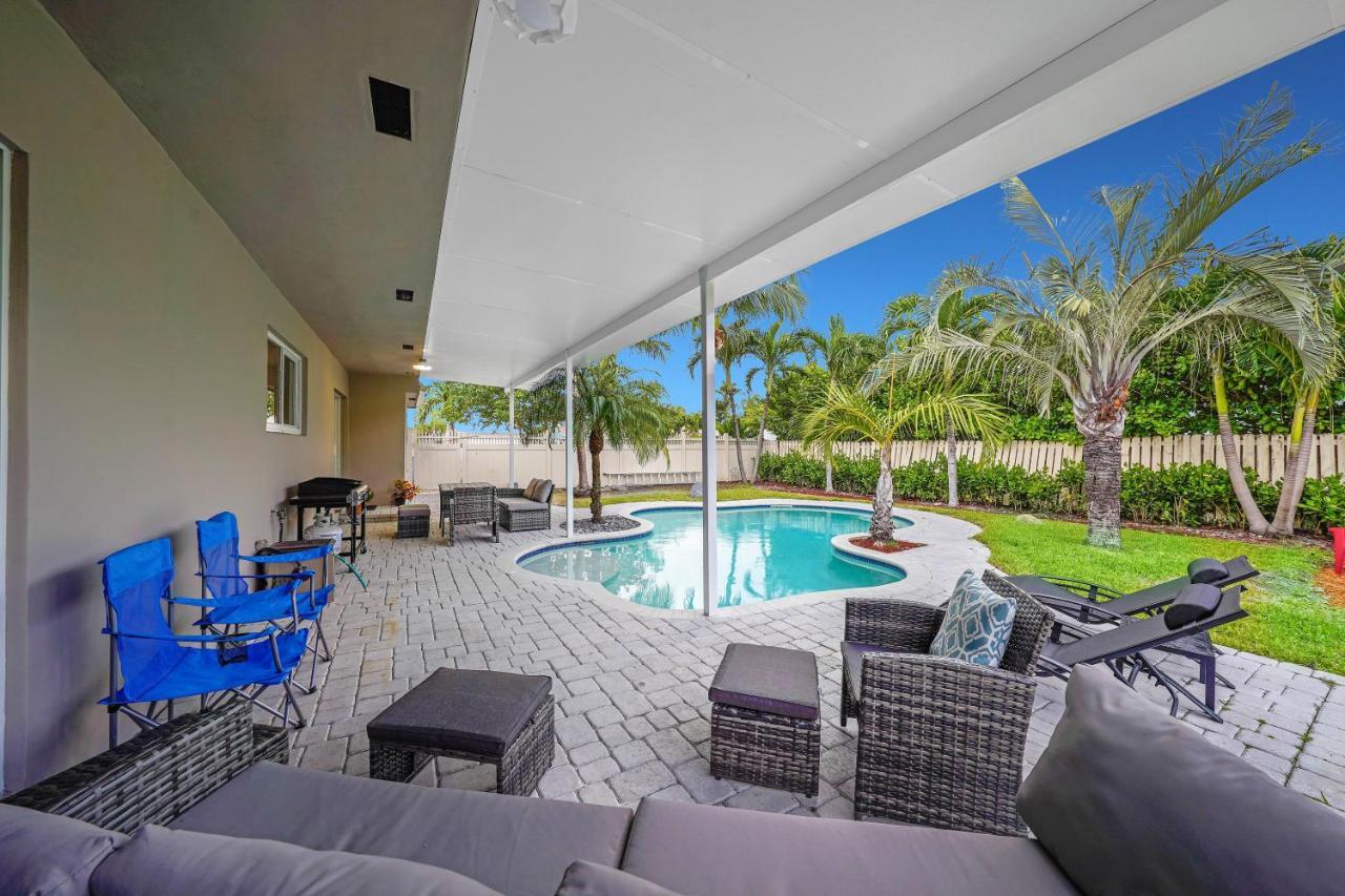 Comfortable 4 Bedroom House With Pool By Pmi Fort Lauderdale Exterior photo